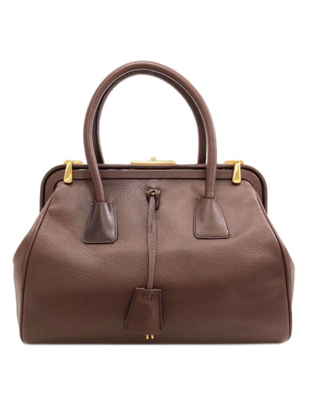 Prada Doctor's Bag Handbag Calfskin